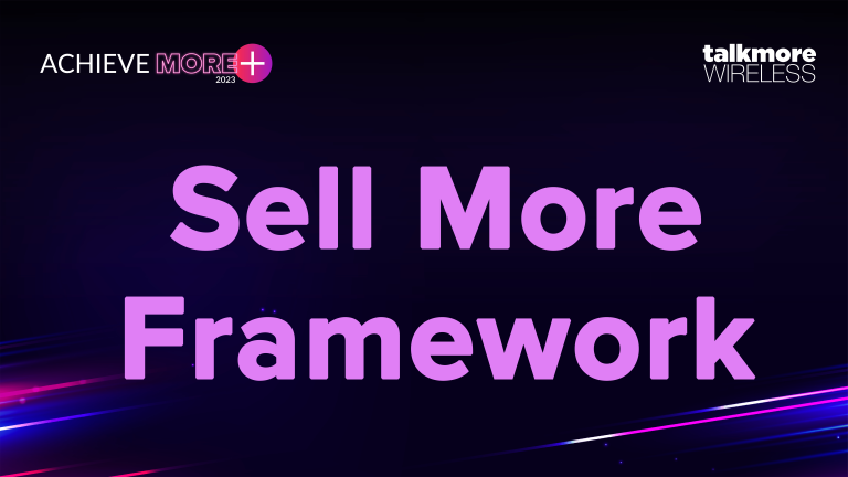 Sell More Framework